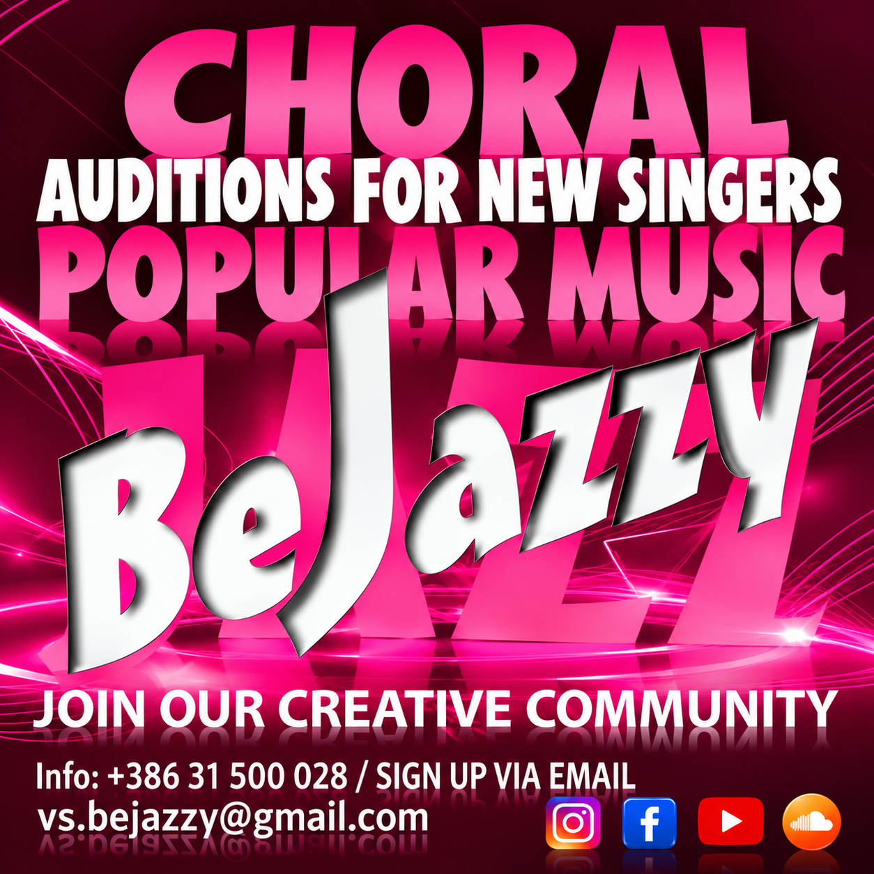 Come to an audition.